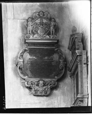 Heidelberg Peterskirche Grabstein (17. Jahrhundert)