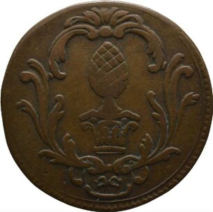 Münze, Pfennig, 1759