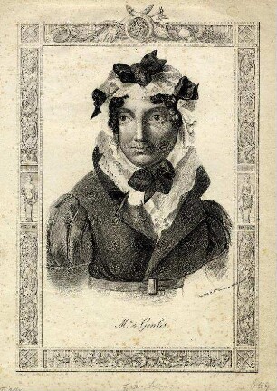 Bildnis von Comtesse de Genlis (1746-1830)