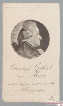 Christoph Gottlieb von Murr
