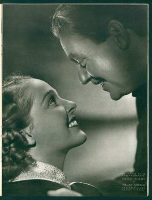 La familia en el cinematógrafo: Sally Blane y William Farnum caracterizando padre e hija