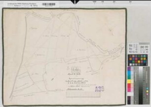 Drensteinfurt (Drensteinfurt), Spezialteilung der Averdinger Heide und des Felsfeldes, Bl.2 Reinkarte Felsfeld