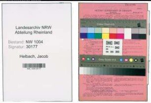 Entnazifizierung Jacob Helbach , geb. 19.02.1898 (Kaufmann)