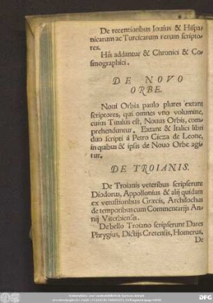 De Novo Orbe.