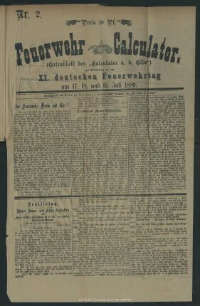 Feuerwehr-Calculator Nr. 2