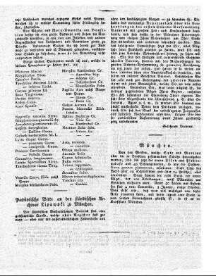 Patriotische Bitte an den ständischen Archivar Lipowski zu München