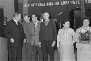 Festveranstaltung zum Kampftag der Internationalen Arbeiterklasse