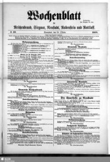 Wochenblatt für Reichenbrand, Siegmar, Neustadt, Rabenstein und Rottluff