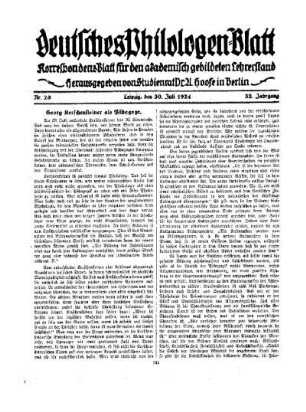Georg Kerschensteiner als Pädagoge