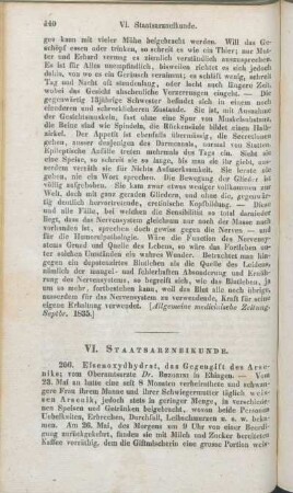 VI. Staatsarzneikunde.