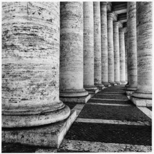 Kolonnade, Petersplatz, Rom (Italien)