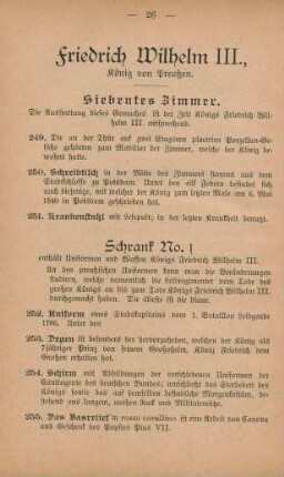 Friedrich Wilhelm III., König von Preußen