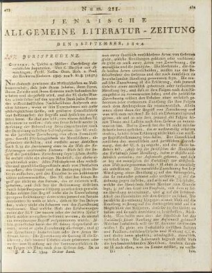 Num. 211. Den 3. Sept. 1804