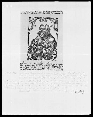 Andreas Gheeraerdts, genannt Hyperius, Marburger Professor der Theologie