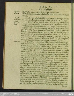 Cap VI. De Effectu