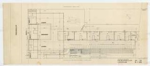 Wohnhäuser Prinzenallee 47-50, Berlin-Gesundbrunnen: Lageplan 1:200