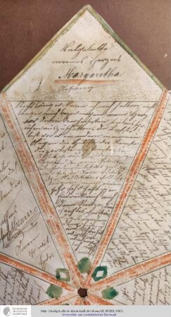 Einzelbrief von Meurer, Matthias Josef an Hillen, Margaretha