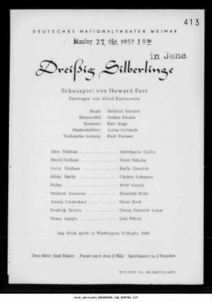 Dreißig Silberlinge
