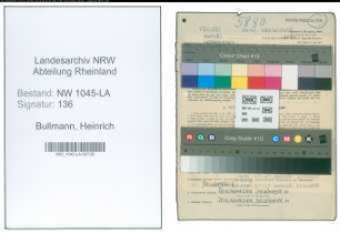 Entnazifizierung Heinrich Bullmann , geb. 14.05.1920 (Beamter)