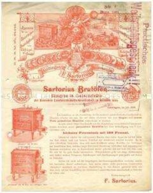Brutöfen für Federvieh