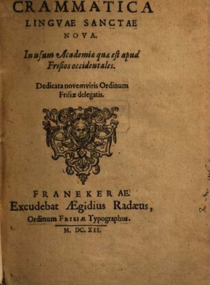 Grammatica linguae Sanitae novae