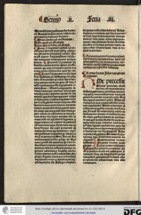 Tertius fructus Jesus a prophetis est cognitus.