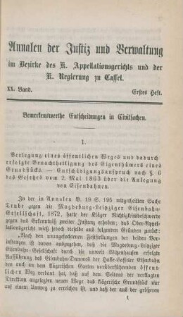 Erstes-viertes Heft