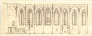 Fischer, Theodor; Ludwigsburg - Eglosheim; Kirche, Renovierung - Wandabwicklung