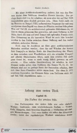 Anhang zum ersten Theil