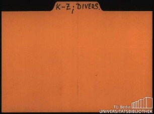 WEISSKOHL: Sorten K-Z; Diverses