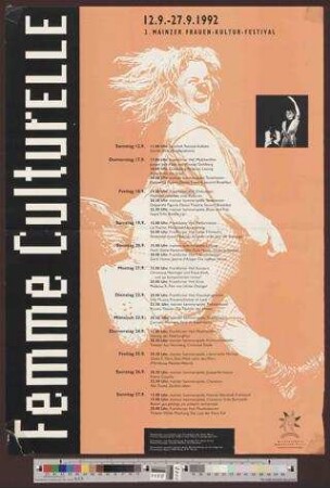 Femme Culture : 2. Mainzer Frauen - Kultur - Festival