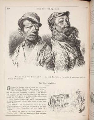 "Unvorsichtig" "Der Tigerbändiger"