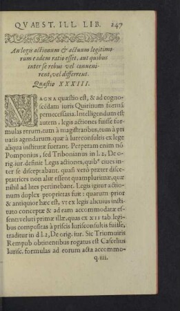 Quaestio XXXIII.