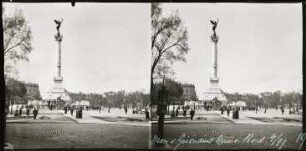 Bordeaux. Place des Quinconces. Monument aux Girondins