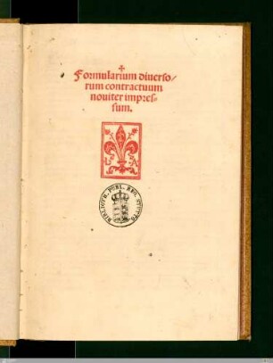 Formularium diversorum contractuum