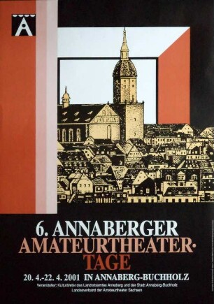 Plakat "6. Annaberger Amateurtheatertage"