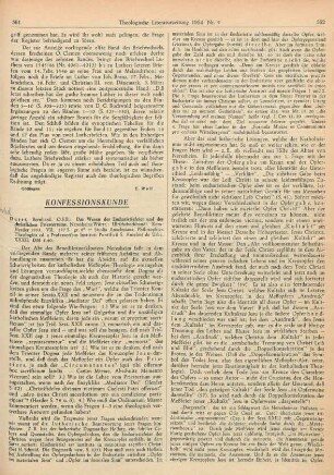 561-565 [Rezension] Durst, Bernhard, Das Wesen der Eucharistiefeier und des christlichen Priestertums