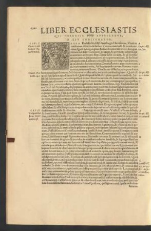Liber Ecclesiastis ...