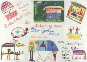 Wir laden ein zum Schulfest der Nehring - und Peter-Jordan-Schule (Berlin-Charlottenburg)