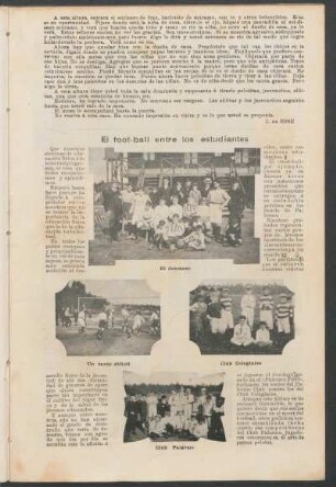 El foot-ball entre los estudiantes