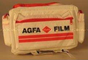 Fototasche mit AGFA-Werbeaufdruck