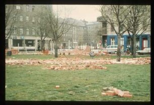 Diapositiv: Oranienplatz, 1983