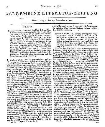 Gren, F. A. C.: Systematisches Handbuch der gesammten Chemie. T. 1-3. Halle: Verl. d. Waisenh. Buchh. 1794-95