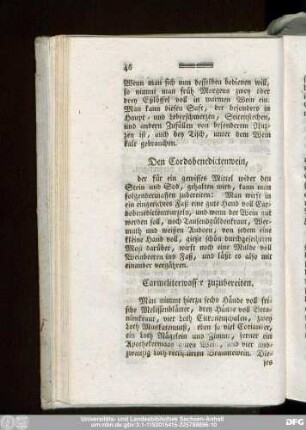 Carmeliterwasser zuzubereiten.