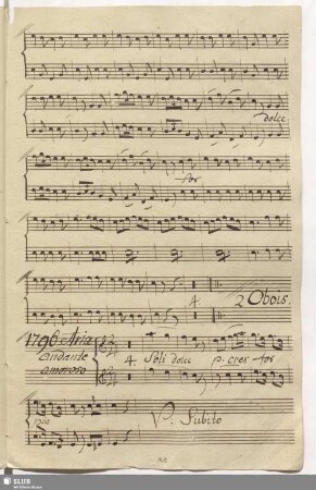 1796. Aria: Più bianca di giglio / Martín y Soler, V.