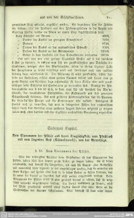 Siebentes Capitel.. Vom Einrammen der Pfähle und deren Tragfähigkeit; vom Pfahlrost und vom liegenden Rost (Schwellenrost); von der Grundsäge