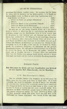 Siebentes Capitel.. Vom Einrammen der Pfähle und deren Tragfähigkeit; vom Pfahlrost und vom liegenden Rost (Schwellenrost); von der Grundsäge