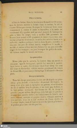 Sirop à savarin