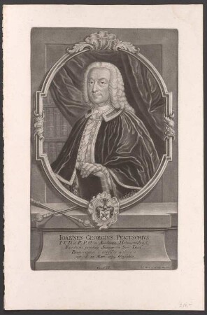 Porträt Johann Georg Pertsch (1694-1754)