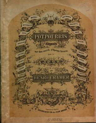 Potpourris élégants sur des motifs d'opéras favoris : pour le piano, 2. Lortzing: Czaar und Zimmermann